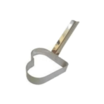 Modelador De Ovo Coração - Cabo Inox