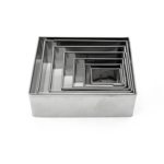 Cortador Inox Jogo Quadrado 7 Pcs