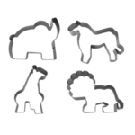 Cortador Kit Animais 4 Peças
