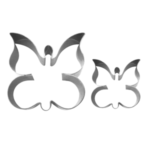 Cortador Kit Borboleta - 2 Peças