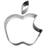 Cortador Maçã Com Folha