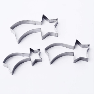 Cortador Kit Estrela Cadente - 3 Peças