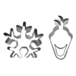 Cortador Kit Floco De Neve 4 - 3 Peças