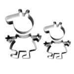 Cortador Kit Porquinha Corpo - 4 Peças