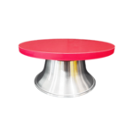 Bailarina - Prato Giratório Mdf Vermelha 30cm