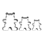 Cortador Kit Ursinhos - 3 Peças