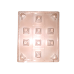 Forma Plástica Mini Bolo 3 Andares (8 Cavidades)