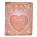 Forma Plástica Coração Decoração Princesa 500gr