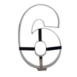 Aro Cortador Numerico 6 Ou 9 - 17cm