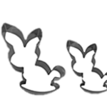 Cortador Kit Coelho 1 - 2 Peças