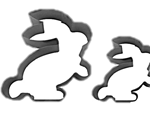 Cortador Kit Coelho 10 - 2 Peças