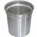 Balde Para Concha De Sorvete Escovado