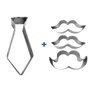 Kit cortador gravata + cortadores bigode