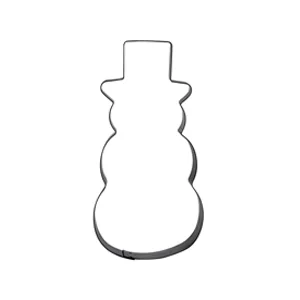Cortador Boneco De Neve Com Cartola G